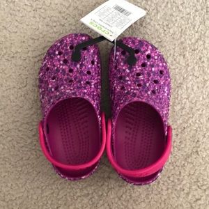 New Toddler Girls CROCS Baya Clogs sz 10-11